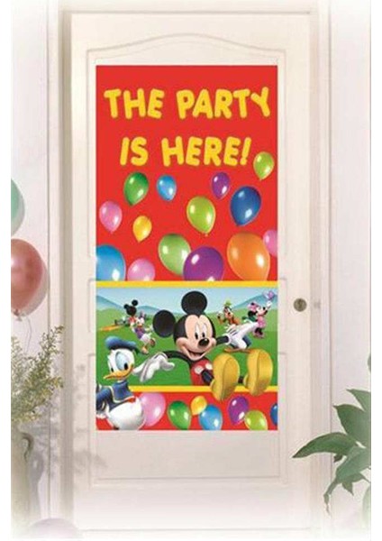 Mickey Playful Kapı Banner 76CM X152CM