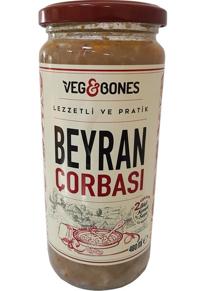 Veg&bones Beyran Çorbası 480 gr