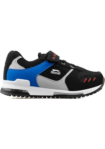 EDMOND KTN Erkek Çocuk Sneaker Koşu & Yürüyüş Ayakkabısı Siyah