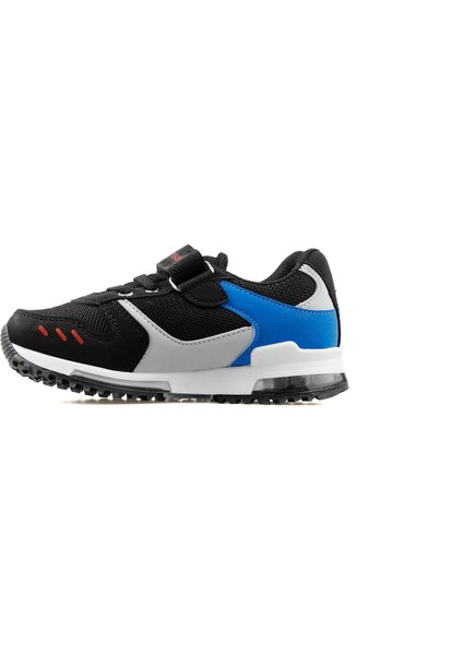 EDMOND KTN Erkek Çocuk Sneaker Koşu & Yürüyüş Ayakkabısı Siyah