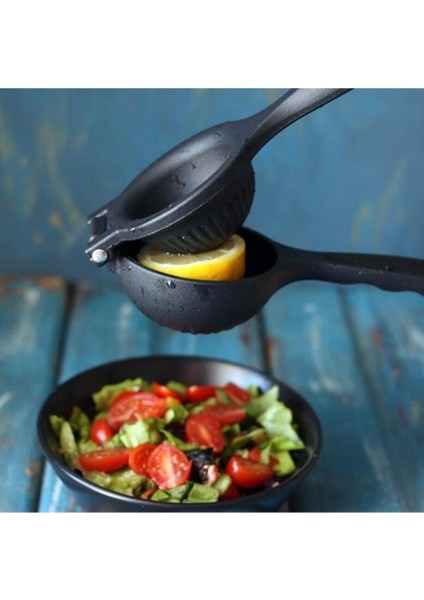 Lüx Black Pratik Döküm Limon Sıkacağı