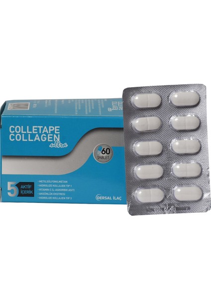 Collagen Ultra Colletape 3 Aylık Paket 60/30 Tablet