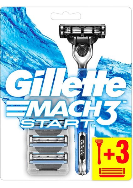 Mach-3 Makina + 4 Yedek Start