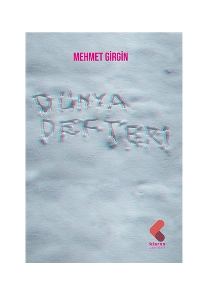 Dünya Defteri - Mehmet Girgin