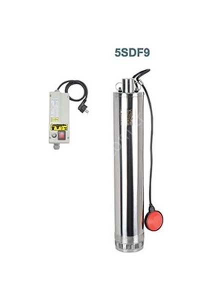 5sdf9 1.5 HP220V Keson Dalgıcı 11/4'' Çıkışlı Flatörlü