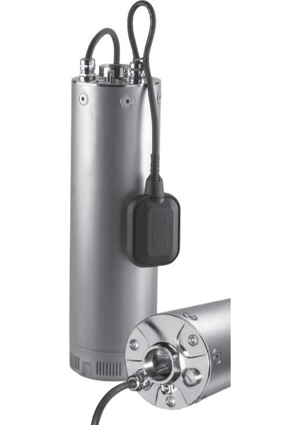 Vn 5/10 - 3 Hp (220V)- E-Tech Keson Kuyu Pompası - Flatörlü - Komple Paslanmaz