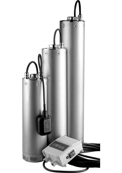 Vn 9/6 - 3 Hp (380 V) - E-Tech Keson Kuyu Pompası - Komple Paslanmaz