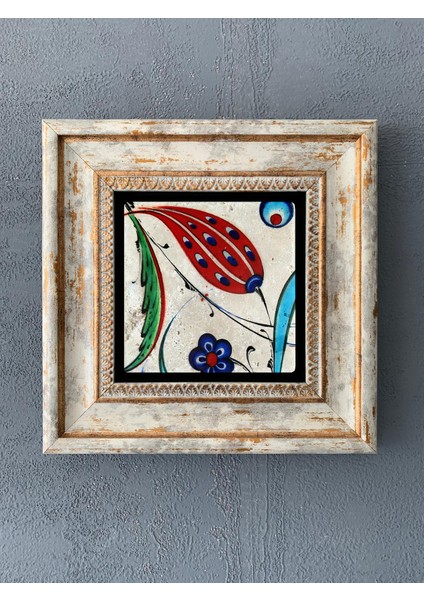 Decor Çerçeveli Taş Duvar Dekoru 20 x 20 cm CDD1-40-268