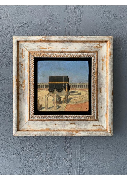 Decor Çerçeveli Taş Duvar Dekoru 20 x 20 cm CDD1-40-512