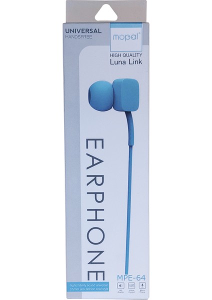 Mpe-64 Luna Link Mikrofonlu Kablolu Kulaklık