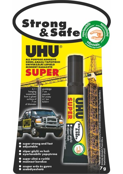 Güçlü Yapıştırıcı Super Strong Safe Blister