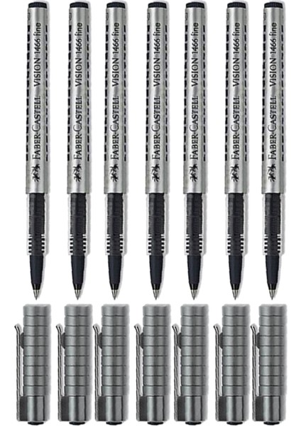 Vision 1466 Fine Roller Kalem 0.4 mm 7'li Siyah