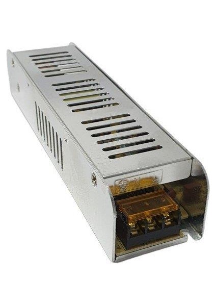 12VOLT 10AMPER Slim Adaptör Metal Kasa