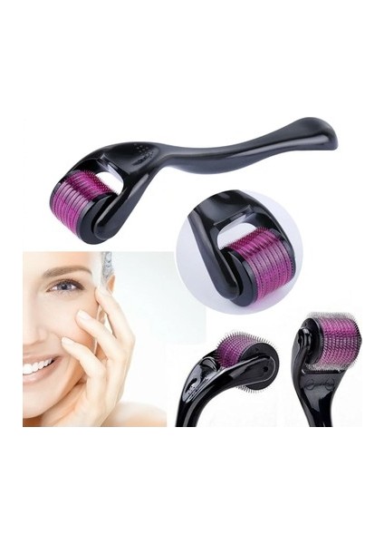 Derma Roller 540 Iğneli 1,5 mm Saç Çıkarma Tarrağı Cilt Yenileme