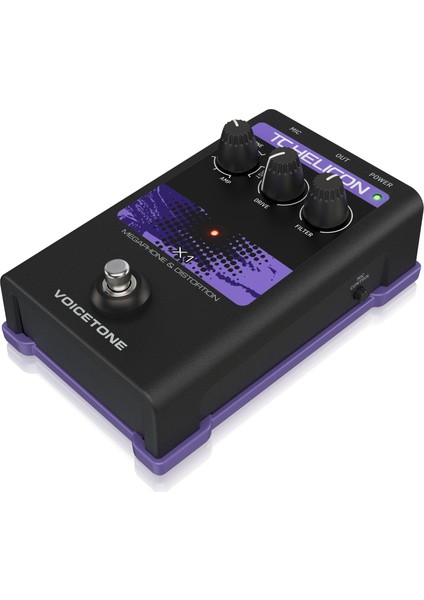 Tc Helicon Voicetone Single X1 Vokal Megafon/distortion Effect Pedalı