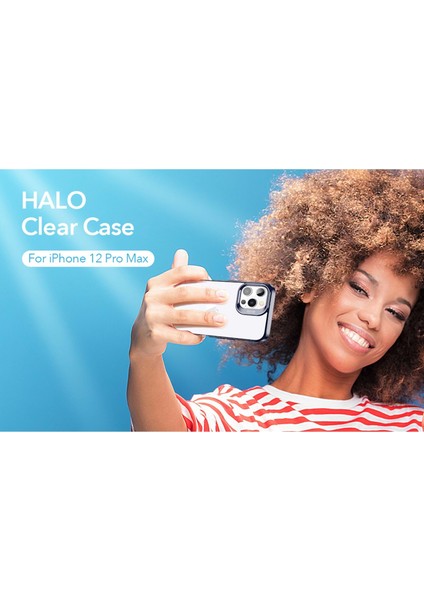 Apple iPhone 12 Pro Max Kılıf Halo Mavi modelleri