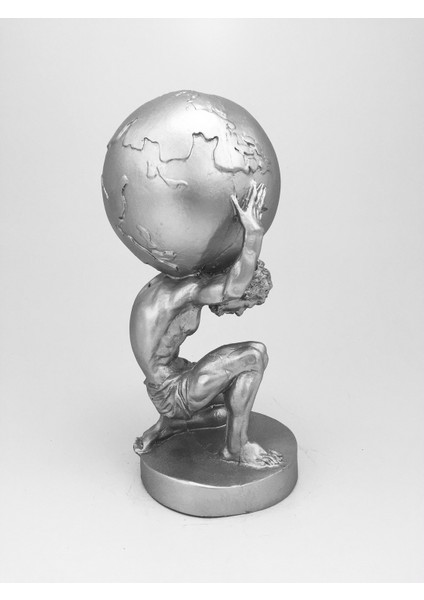 Diz Üstünde Atlas Biblo Dekoratif Hediyelik Obje modelleri