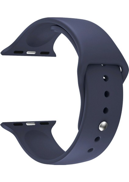 Apple Watch Uyumlu Se 40MM Silikon Kordon 40 mm Kayış Lacivert