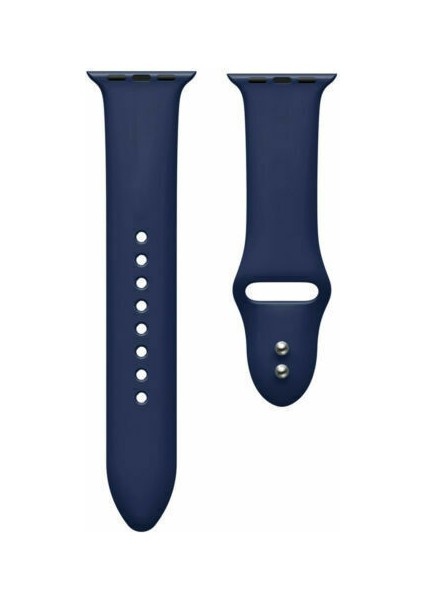 Apple Watch Uyumlu Se 40MM Silikon Kordon 40 mm Kayış Lacivert