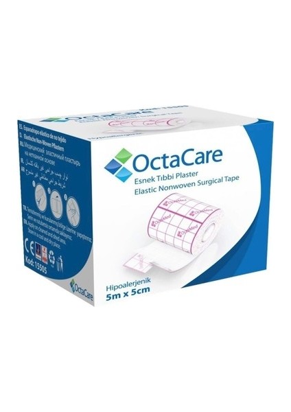 Esnek Tıbbi Flaster 5m * 5cm 5 Adet
