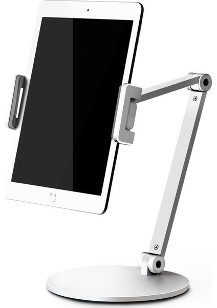 STD20144LS 360° Ayarlanabilir Teleskobik 4"-13" Ergonomik Tablet ve Telefon Standı