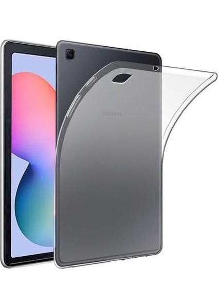 Samsung Galaxy Tab S6 Lite 10.4'inc P610 - P615 Şeffaf Silikon Soft Şeffaf