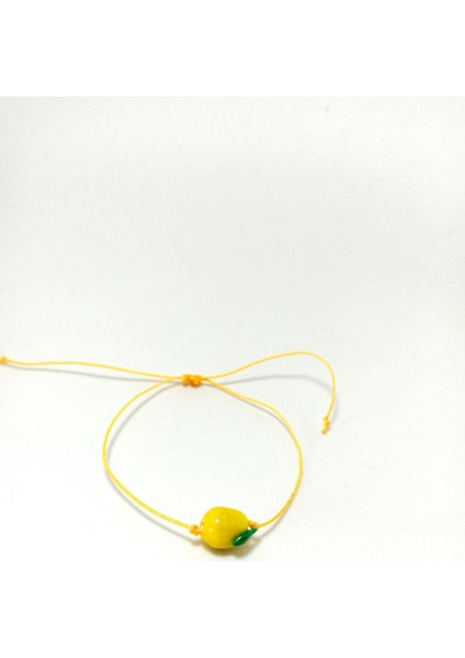 Limonlu Cam Bileklik