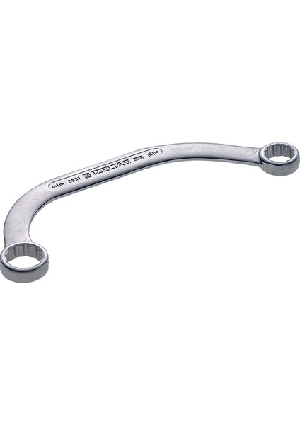Izeltaş - 0531041112 - 7/16 x 1/2 Yarım Ay Anahtar Yıldız Iki Ağız ( Sae )