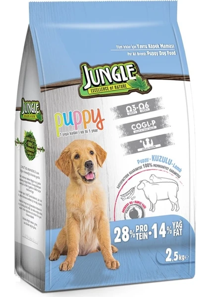 Kuzu Etli Yavru Köpek Maması 2,5 kg Idili