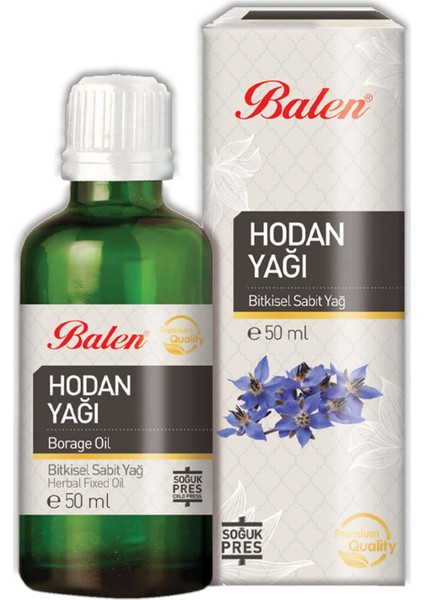 Hodan Yağı Soğuk Pres 20 ml x 3
