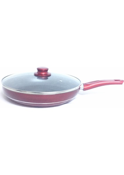 30 cm Cam Kapaklı Teflon Tava
