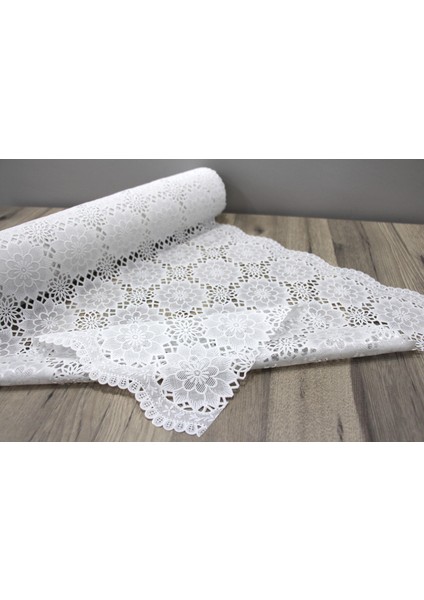 Pvc Dantel Kaymaz Raf Dolap ve Çekmece Örtüsü DANTEL-09PAPATYA fiyatları