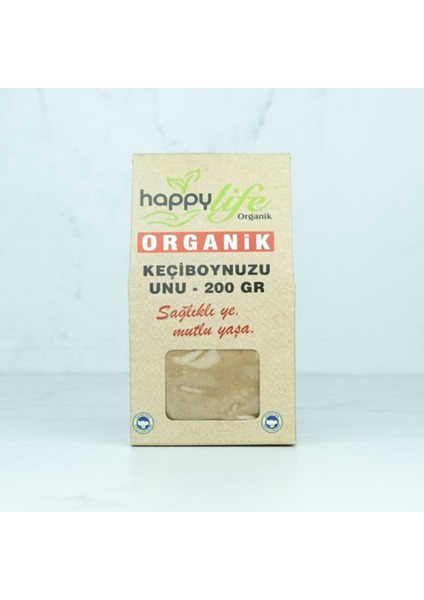 Happy Lıfe Organık Kecıboynuzu Unu 200 gr