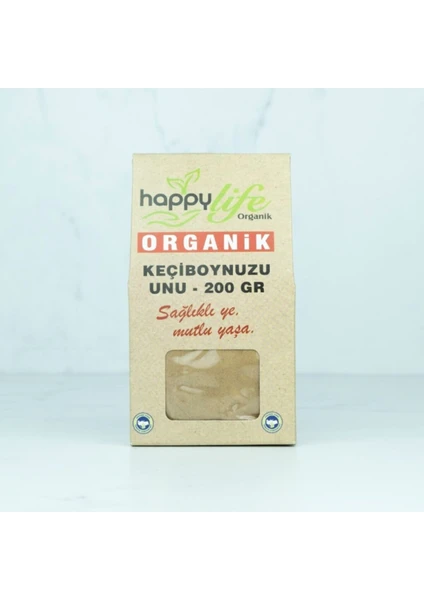 Happy Lıfe Organık Kecıboynuzu Unu 200 gr