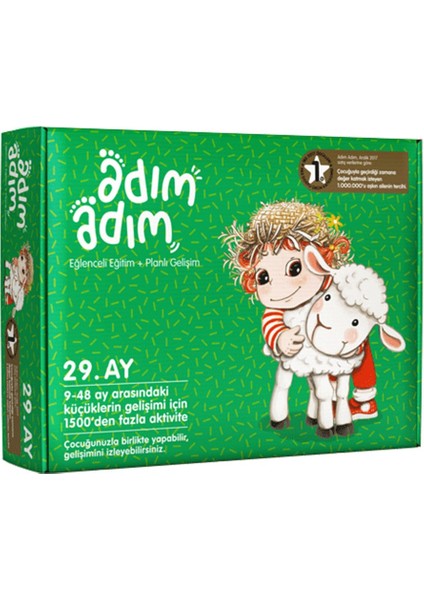 Adım Adım ADAD-2000021 Adım Adım Bebek Eğitim Seti 29. Ay