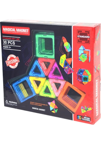 Başel Toys 6080 Magical Magnet 30 Parça