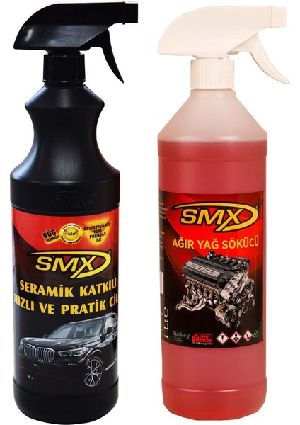 Seramik Katkılı Hızlı Pratik Cila ve Ağır Yağ Sökücü