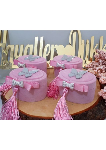 30 Adet Mavi Kutu Pleksi Isimli ve Fiyonklu fiyatları