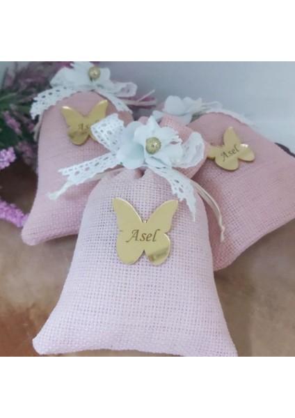 30 Adet Kelebek Isimlikli Kese Lavantalı fiyatları