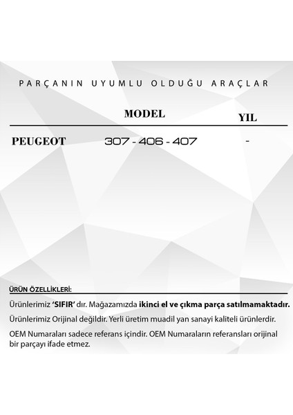 Alpha Auto Part Volkswagen Vw Için Yakıt Deposu Kapak Yay