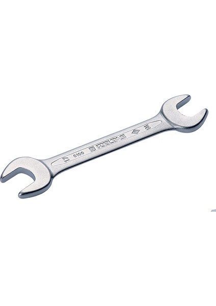 Izeltaş - 0100011617 - 16 x 17 Çatal Iki Ağız Anahtar Kısa Boy