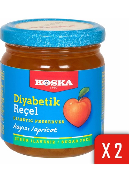 240 gr Kayısı Reçeli 2'li