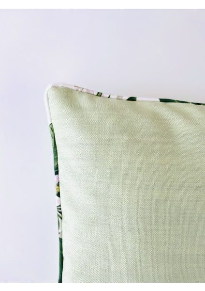 Summer Green Pamuk Keten Yastık Kırlent modelleri