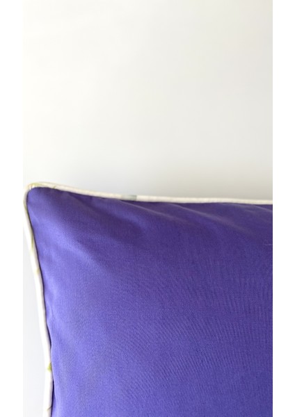 Spring Purple Pamuk Keten Yastık Kırlent fiyatları