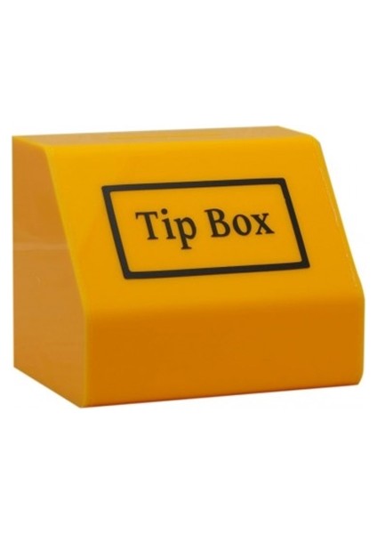 Pleksi Tip Box - Bahşiş Kutusu 15x10x12 cm