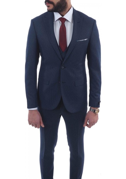 Slimfit Yelekli Drop 6 Takım