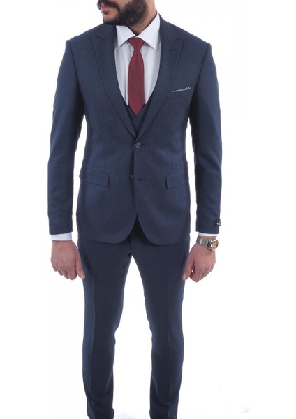 Slimfit Yelekli Drop 6 Takım