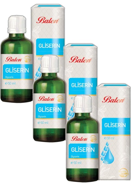 Gliserin Yağı 50 ml x 3