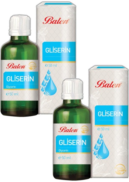 Gliserin Yağı 50 ml x 2