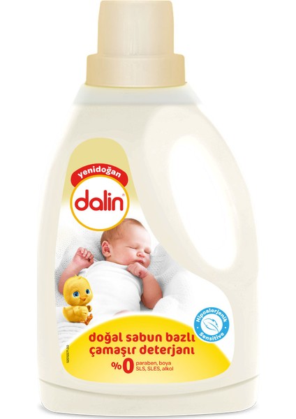 Sensitive Doğal Sabun Bazlı Sıvı Çamaşır Deterjanı 1500 ml